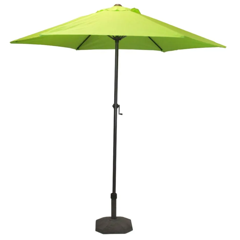 7.5ft. Outdoor Patio Market Umbrella with Hand Crank