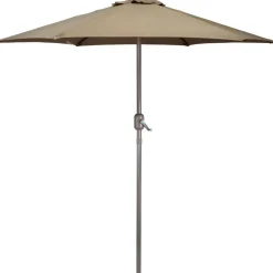 7.5ft. Outdoor Patio Market Umbrella with Hand Crank
