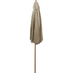 9ft. Outdoor Patio Market Umbrella with Wooden Pole