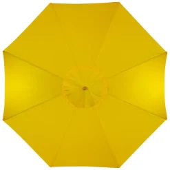 9ft. Outdoor Patio Market Umbrella with Wooden Pole