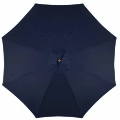 9ft. Outdoor Patio Market Umbrella with Wooden Pole