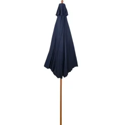 9ft. Outdoor Patio Market Umbrella with Wooden Pole