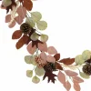 6ft. Pink, Brown & Green Fall Leaves & Pinecone Mix Garland by Ashland®