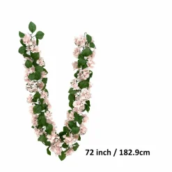 6ft. Pink Hydrangea Chain Garland by Ashland®