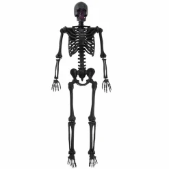5ft. Pink Lit Black Skeleton by Ashland®