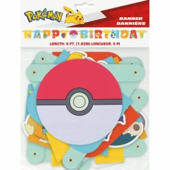 6ft. Pokémon™ Birthday Banner