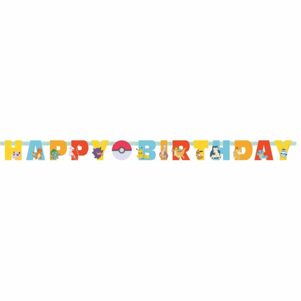 6ft. Pokémon™ Birthday Banner