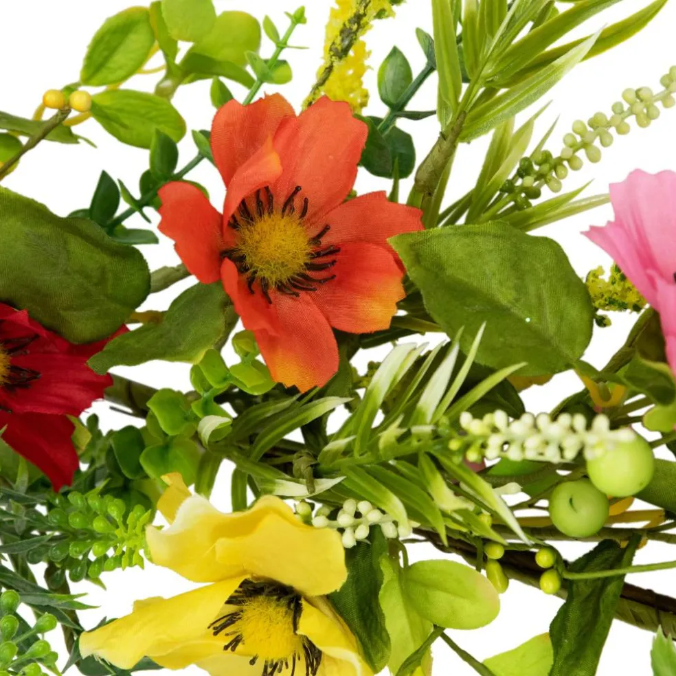 5ft. Poppy & Eucalyptus Spring Garland