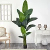 7ft. Potted Artificial Travelers Palm Tree