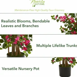 3.5ft. Potted Bougainvillea Artificial Tree