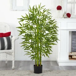 4ft. Potted UV Resistant Bamboo Tree