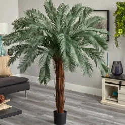6ft. Potted UV Resistant Cycas Artificial Tree