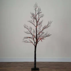 6ft. Pre-Lit Artificial Minimalist Twig Tree
