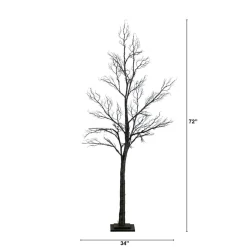 6ft. Pre-Lit Artificial Minimalist Twig Tree