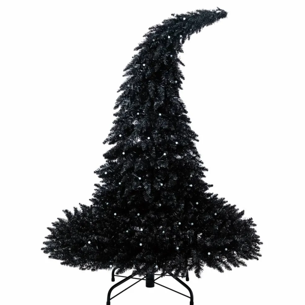 4ft. Pre-Lit Witch Hat Tree, Multicolor LED Lights by Ashland®