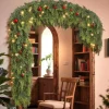 5FT Real Touch Cedar Garland(Green)11.5 x 11.1 x 2.95 inches