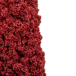 4ft. Red Berry Cone Potted Christmas Topiary