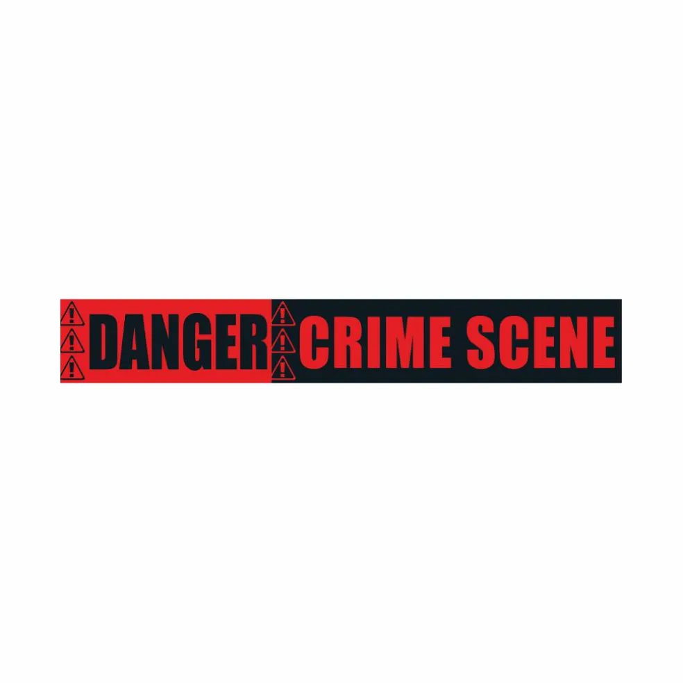 50ft. Red Danger! Crime Scene Caution Tape by Ashland®