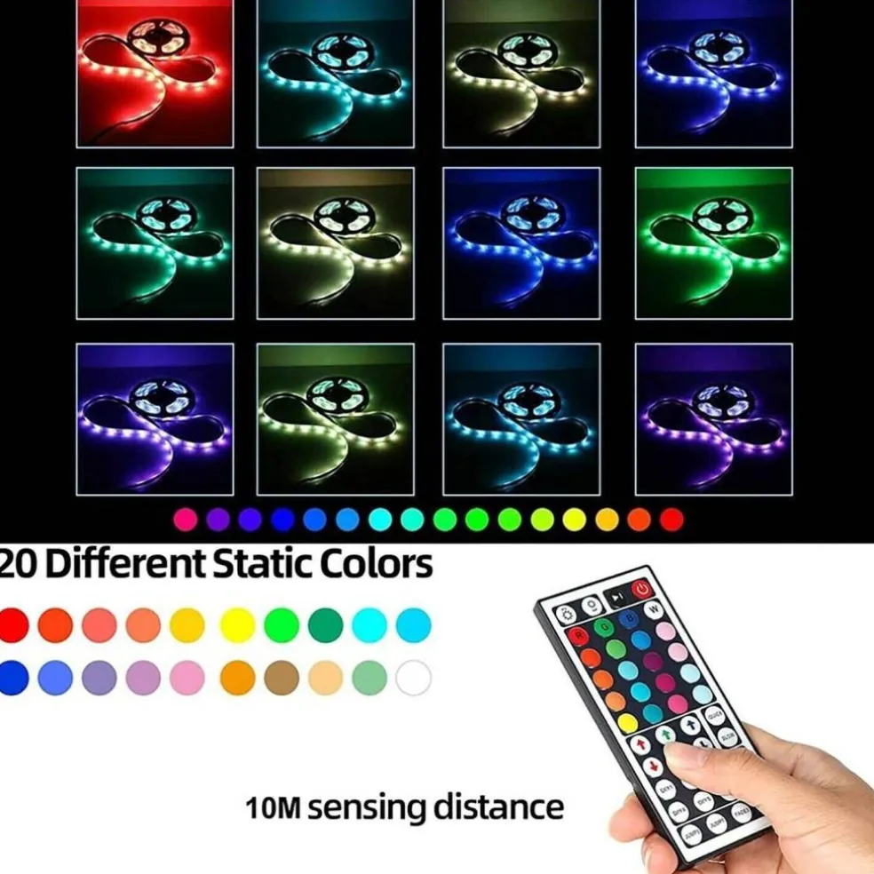 32ft Remote Controlled LED Strip Lights