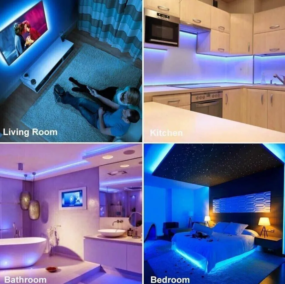 32ft Remote Controlled LED Strip Lights