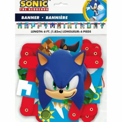 6ft. Sonic the Hedgehog™ Birthday Banner