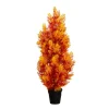 3ft. UV Resistant Autumn Artificial Fall Cedar Tree (Indoor/Outdoor)