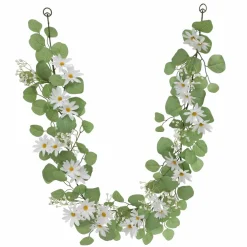 6ft. White Daisy Garland by Ashland®