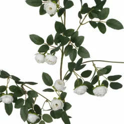 6ft. White Ranunculus Garland by Ashland®