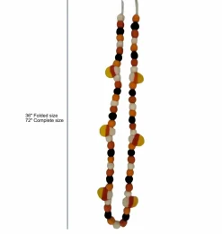 6ft. Wool Candy Corn & Pom Pom Garland by Ashland®
