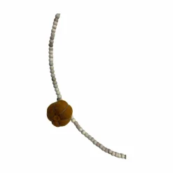 6ft. Wool Pumpkin & Wood Bead Garland by Ashland®
