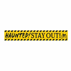50ft. Yellow Haunted! Stay Out! Caution Tape by Ashland®