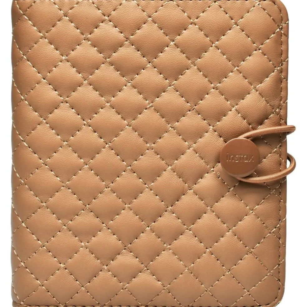 Fujifilm Instax Mini Quilted Album - Holds 40 Photos (Coffee)