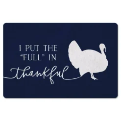 Full In Thankful Floor Mat