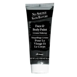 Fun World® 3.4oz. Cream No-Smudge Face & Body Paint with Brush