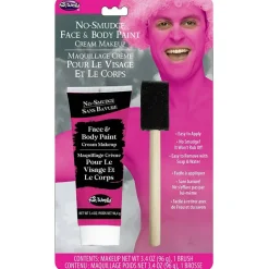 Fun World® 3.4oz. Cream No-Smudge Face & Body Paint with Brush