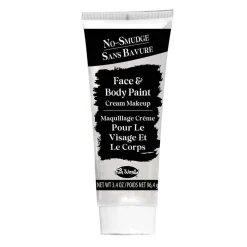 Fun World® 3.4oz. Cream No-Smudge Face & Body Paint with Brush
