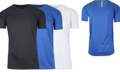 Galaxy By Harvic Crew Neck Men's T-Shirt 3 Pack