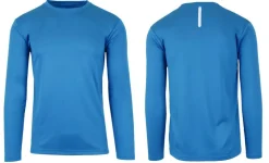 Galaxy By Harvic Long Sleeve Moisture-Wicking Performance Crew Neck Men's Tee