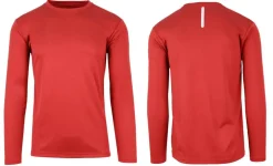 Galaxy By Harvic Long Sleeve Moisture-Wicking Performance Crew Neck Men's Tee
