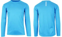 Galaxy By Harvic Long Sleeve Moisture-Wicking Performance Crew Neck Men's Tee