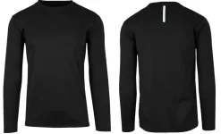 Galaxy By Harvic Long Sleeve Moisture-Wicking Performance Crew Neck Men's Tee