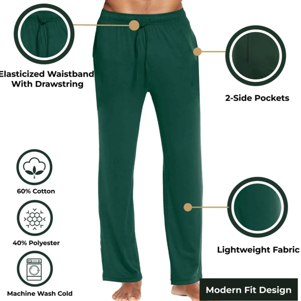 Galaxy by Harvic Men Classic Lounge Pants (Sizes, S-3XL)
