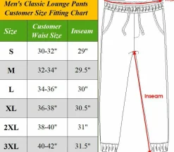 Galaxy by Harvic Men Classic Lounge Pants (Sizes, S-3XL)
