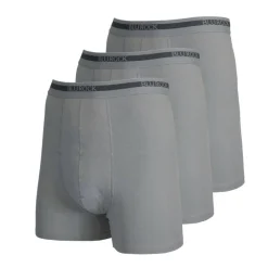 Galaxy by Harvic Men's Stretch Cotton Boxer Briefs 3 Pack
