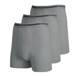 Galaxy by Harvic Men's Stretch Cotton Boxer Briefs 3 Pack