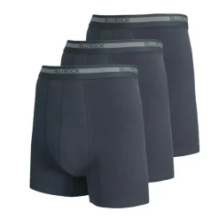 Galaxy by Harvic Men's Stretch Cotton Boxer Briefs 3 Pack
