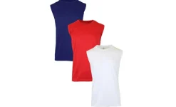 Galaxy by Harvic Performance Men's Muscle T-Shirt 3 Pack