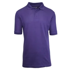 Galaxy by Harvic Short Sleeve Men's Pique Polo Shirt