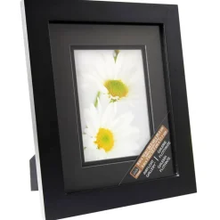 Gallery Black Frame with Black Double Mat by Studio Décor®
