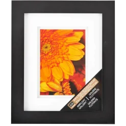 Gallery Black Frame with Double Mat by Studio Décor®